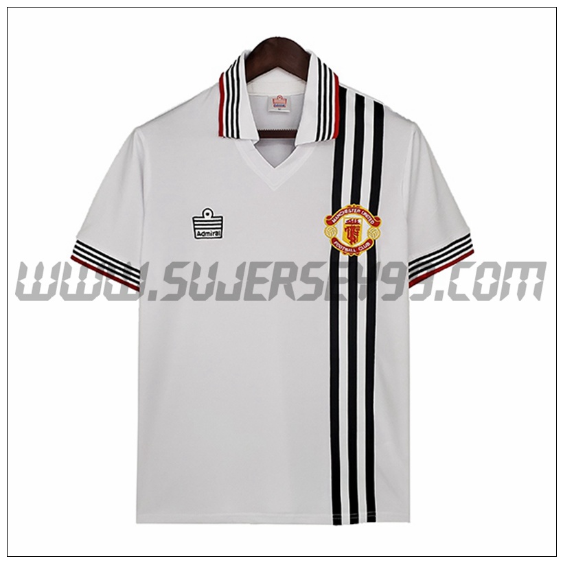 Camiseta Futbol Manchester United Retro Segunda 1975/1980