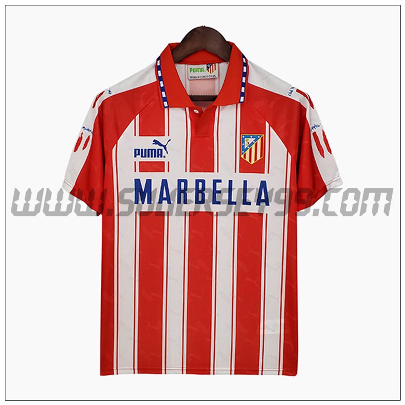 Camiseta Futbol Atletico Madrid Retro Primera 1994/1995
