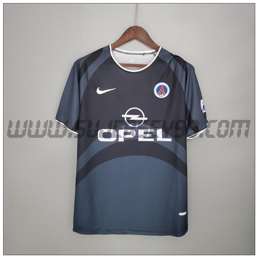 Camiseta Futbol PSG Retro Tercera 2001/2002