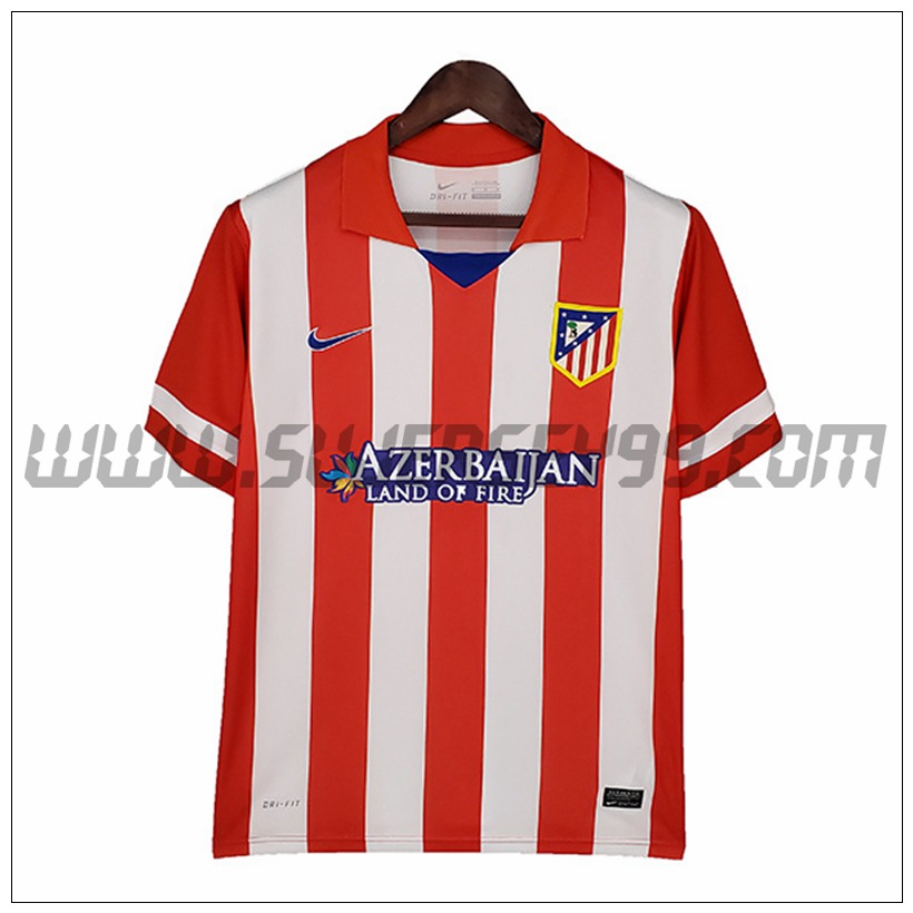 Camiseta Futbol Atletico Madrid Retro Primera 2013/2014