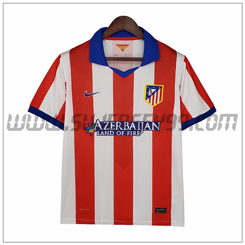 Camiseta Futbol Atletico Madrid Retro Primera 2014/2015