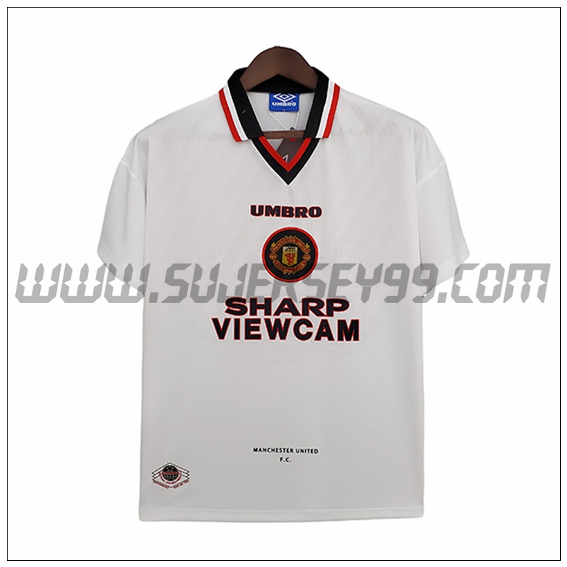 Camiseta Futbol Manchester United Retro Segunda 1996/1997