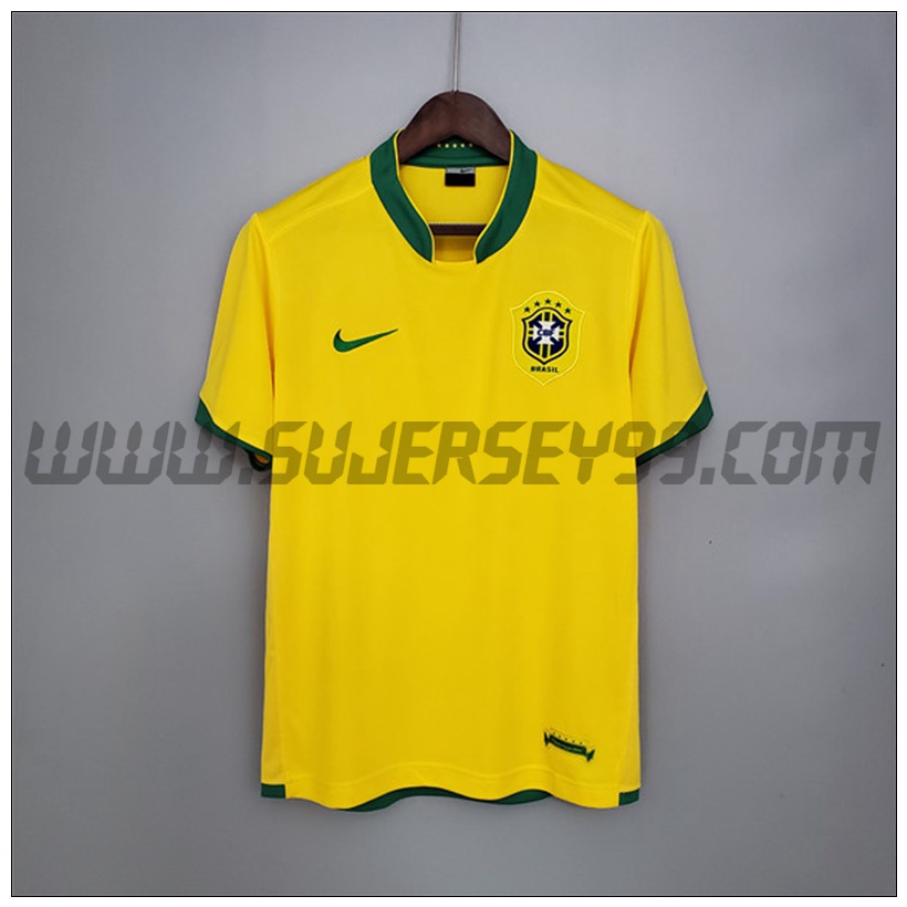 Camiseta Futbol Brasil Retro Primera 1992/1993