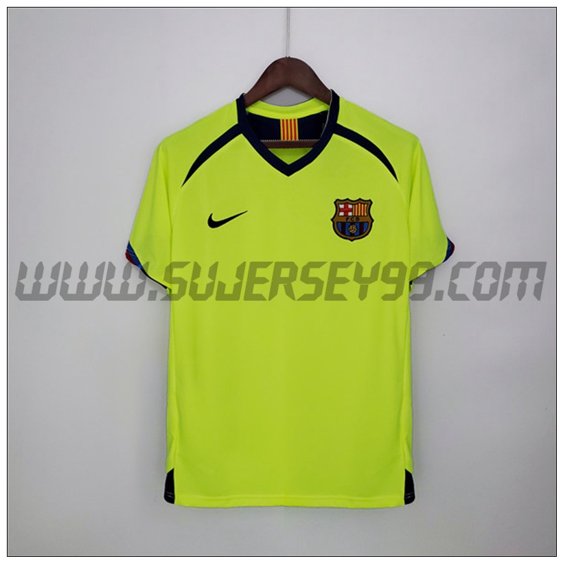 Camiseta Futbol FC Barcelona Retro Segunda 2005/2006