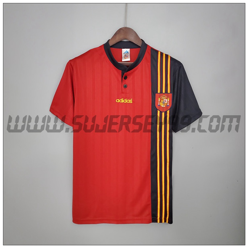 Camiseta Futbol España Retro Primera 1996