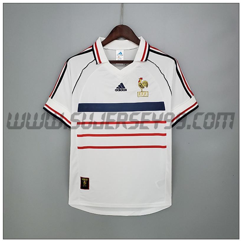 Camiseta Futbol Francia Retro Segunda 1998