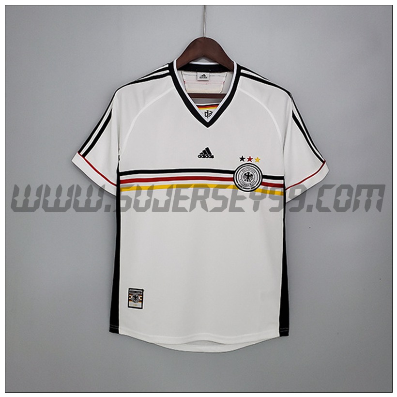 Camiseta Futbol Alemania Retro Primera 1998