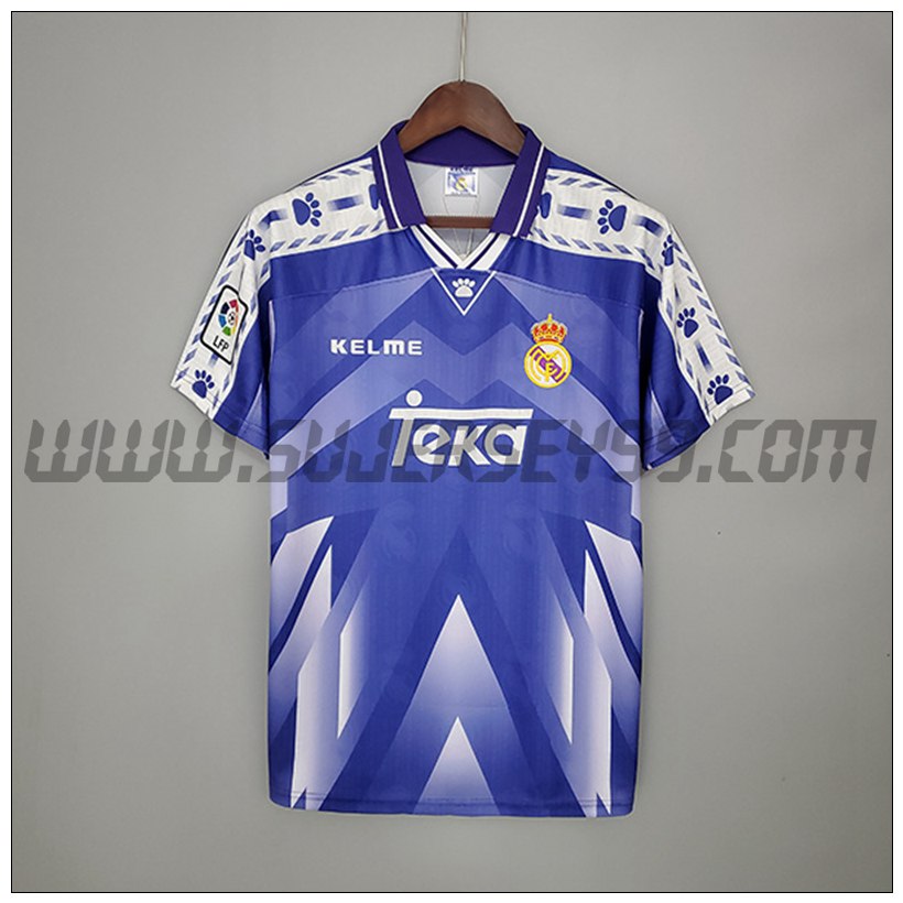 Camiseta Futbol Real Madrid Retro Segunda 1996/1997