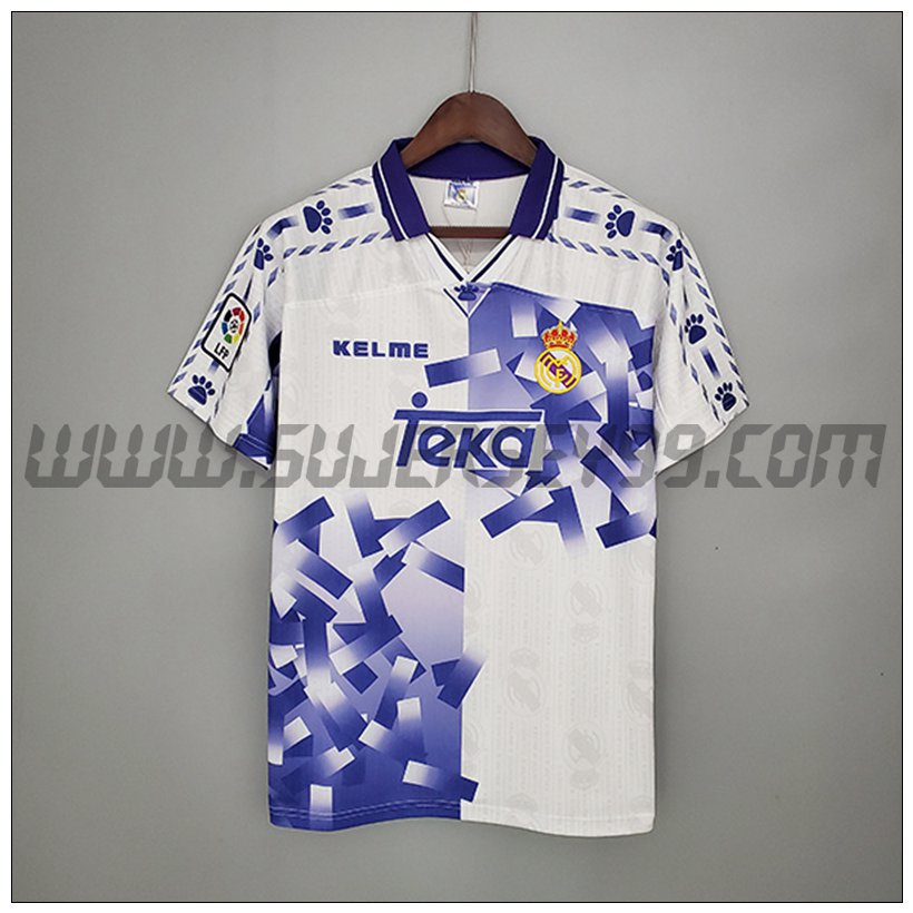 Camiseta Futbol Real Madrid Retro Segunda 1996/1998