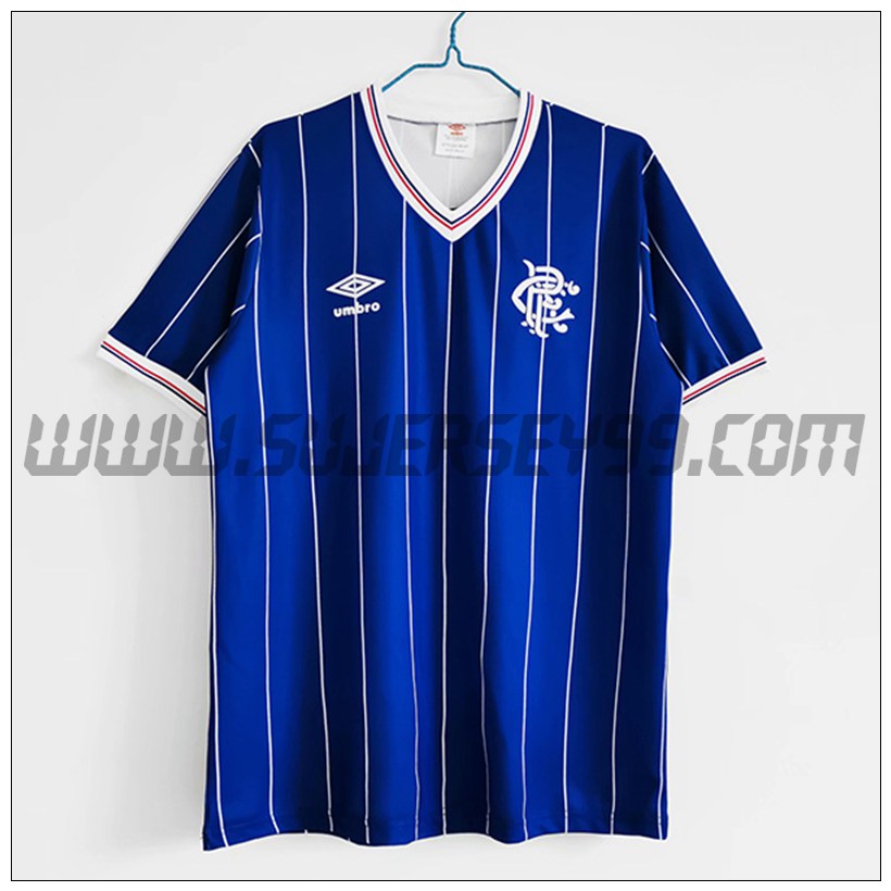 Camiseta Futbol Rangers FC Primera 1982/1983