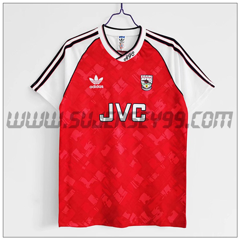 Camiseta Futbol Arsenal Primera 1990/1992