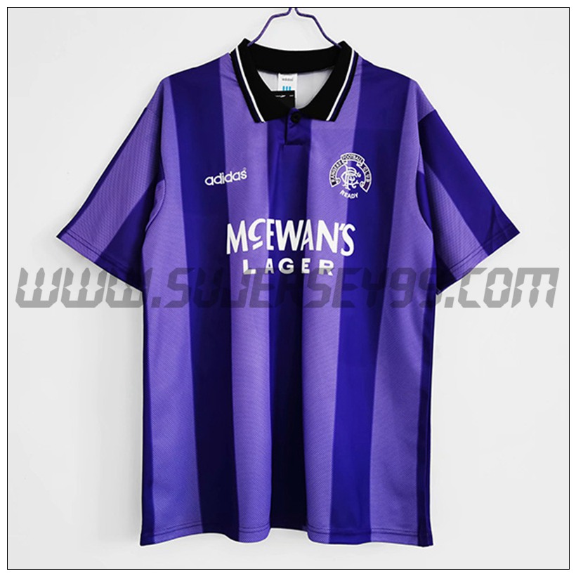 Camiseta Futbol Rangers FC Segunda 1994/1995