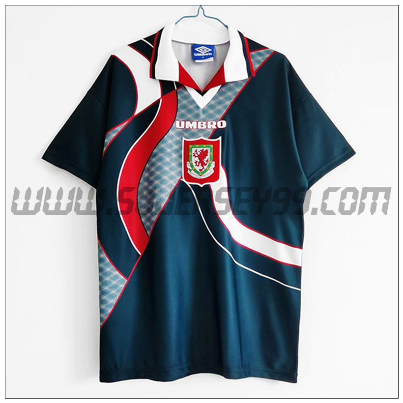 Camiseta Futbol Gales Segunda 1994/1995