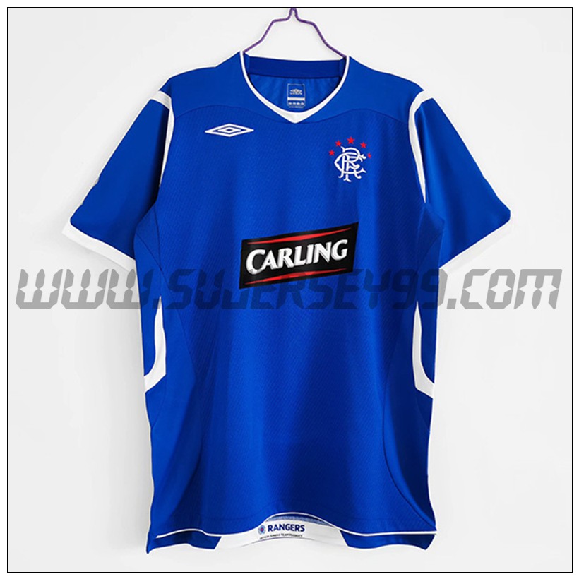 Camiseta Futbol Rangers FC Primera 2008/2009