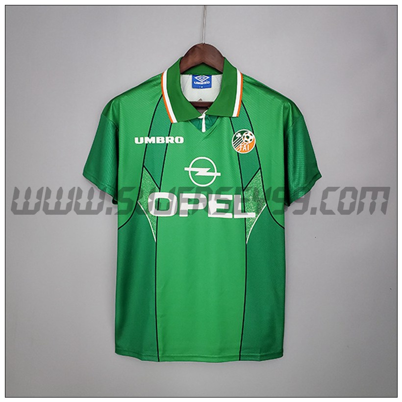 Camiseta Futbol Irlanda Retro Primera 1994/1996