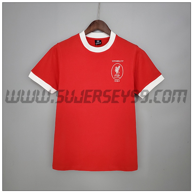 Camiseta Futbol Liverpool Retro Primera 1965