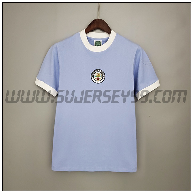 Camiseta Futbol Manchester City Retro Primera 1972
