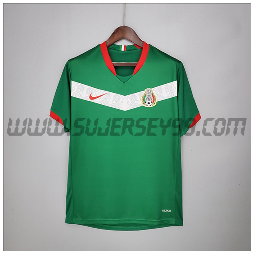 Camiseta Futbol México Retro Primera 2006