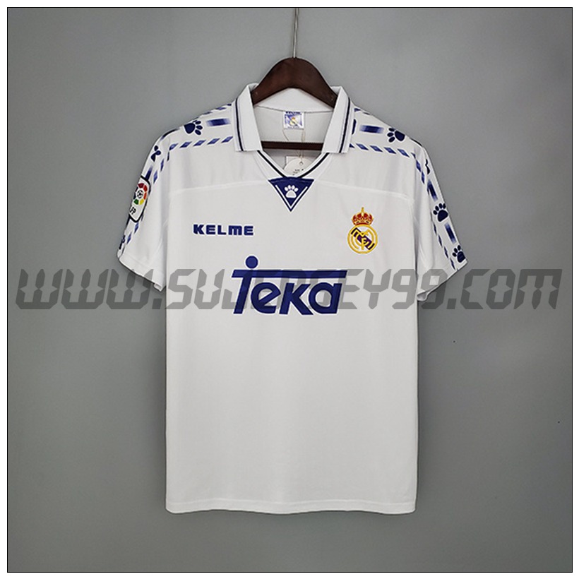 Camiseta Futbol Real Madrid Retro Primera 1996/1997