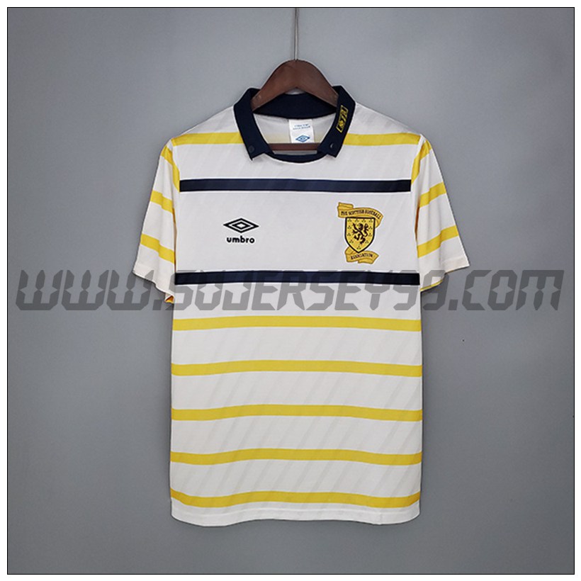 Camiseta Futbol Escocia Retro Segunda 1988/1991