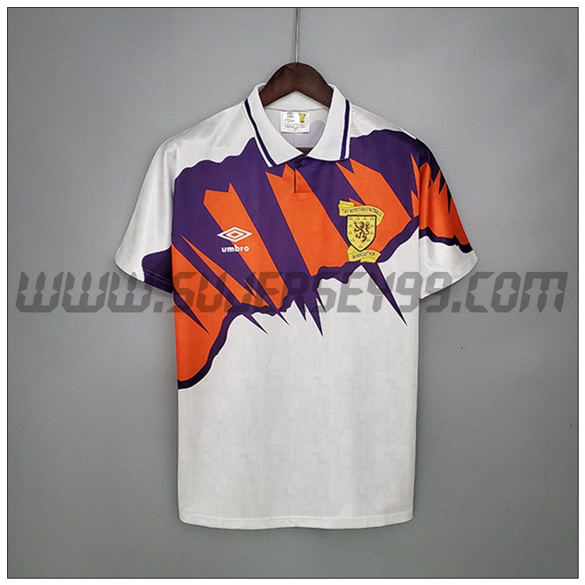Camiseta Futbol Escocia Retro Segunda 1991/1993