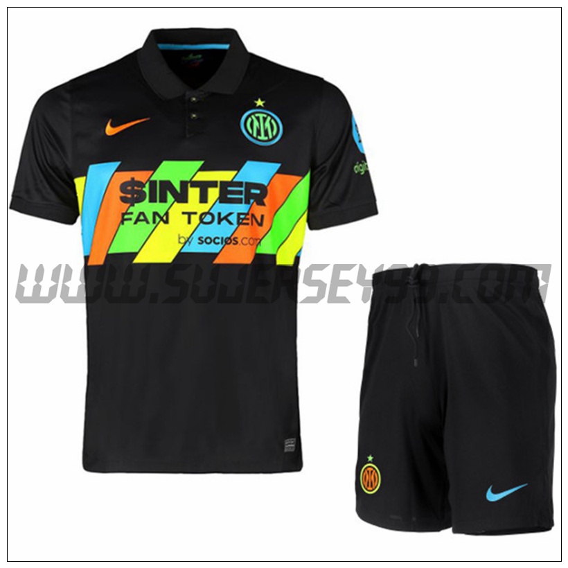 Tercera Equipacion del Inter Milan (Pantalones + Calcetines) 2021 2022