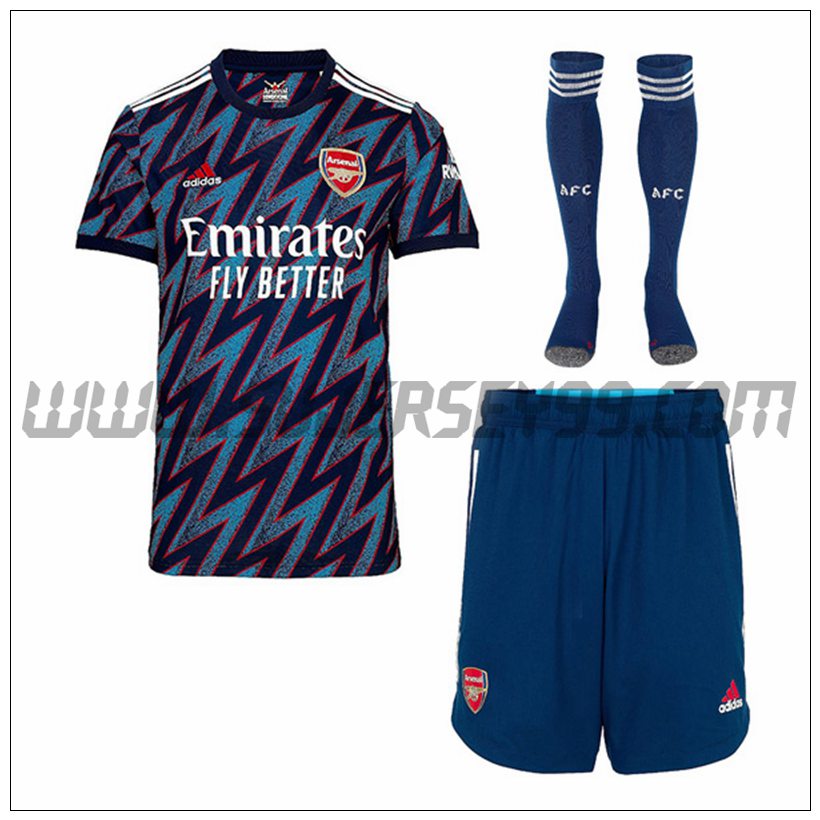 Tercera Equipacion del FC Arsenal (Pantalones + Calcetines) 2021 2022