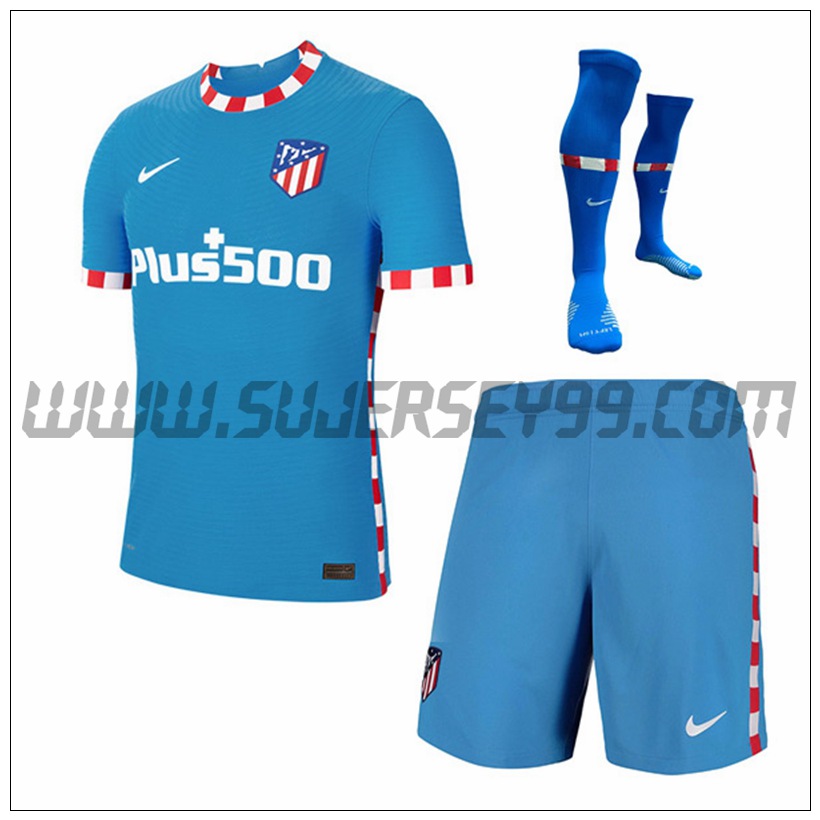 Tercera Equipacion del Atletico Madrid (Pantalones + Calcetines) 2021 2022