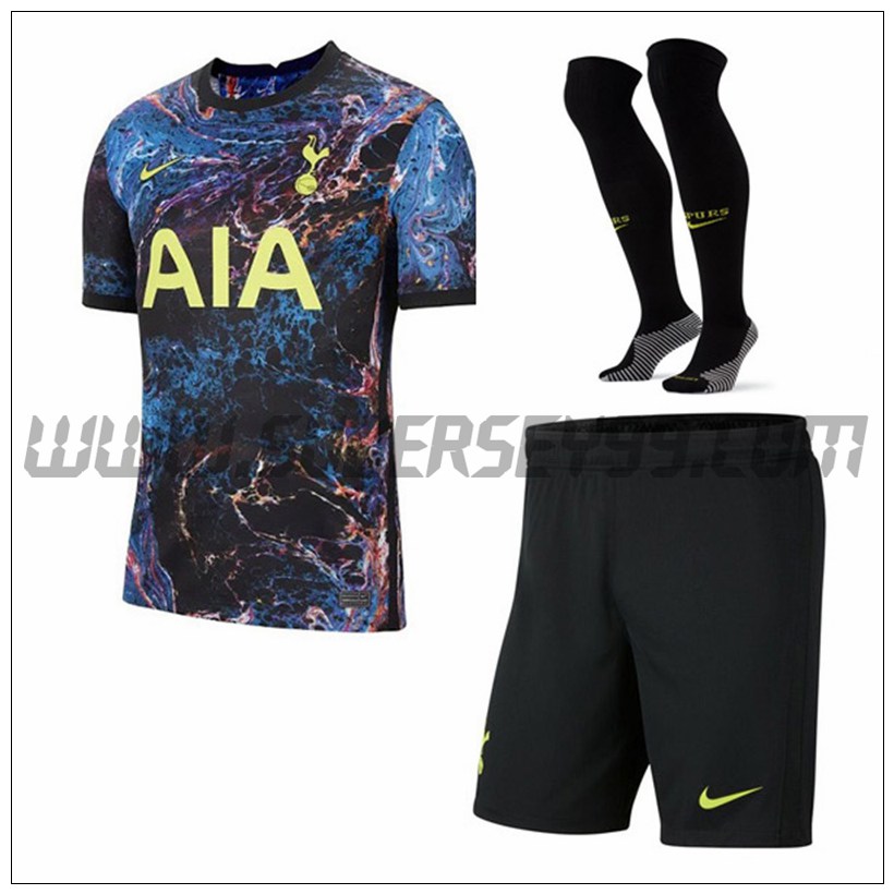 Segunda Equipacion del Tottenham Hotspur (Pantalones + Calcetines) 2021 2022