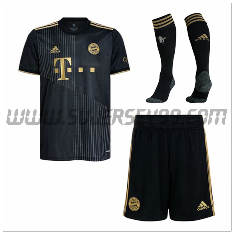 Segunda Equipacion del Bayern Munich (Pantalones + Calcetines) 2021 2022