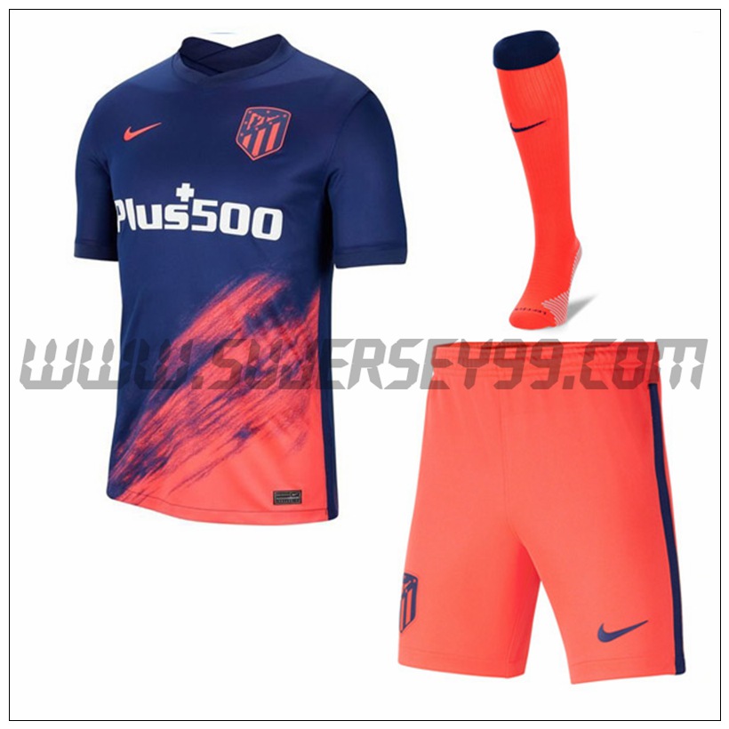 Segunda Equipacion del Atletico Madrid (Pantalones + Calcetines) 2021 2022