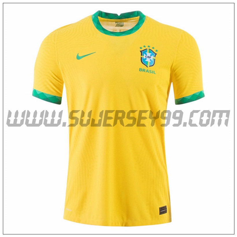 Primera Camiseta Futbol Brasil 2020/2021