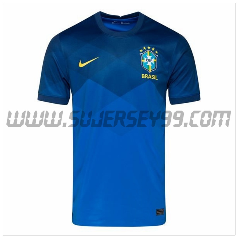 Segunda Camiseta Futbol Brasil 2020/2021