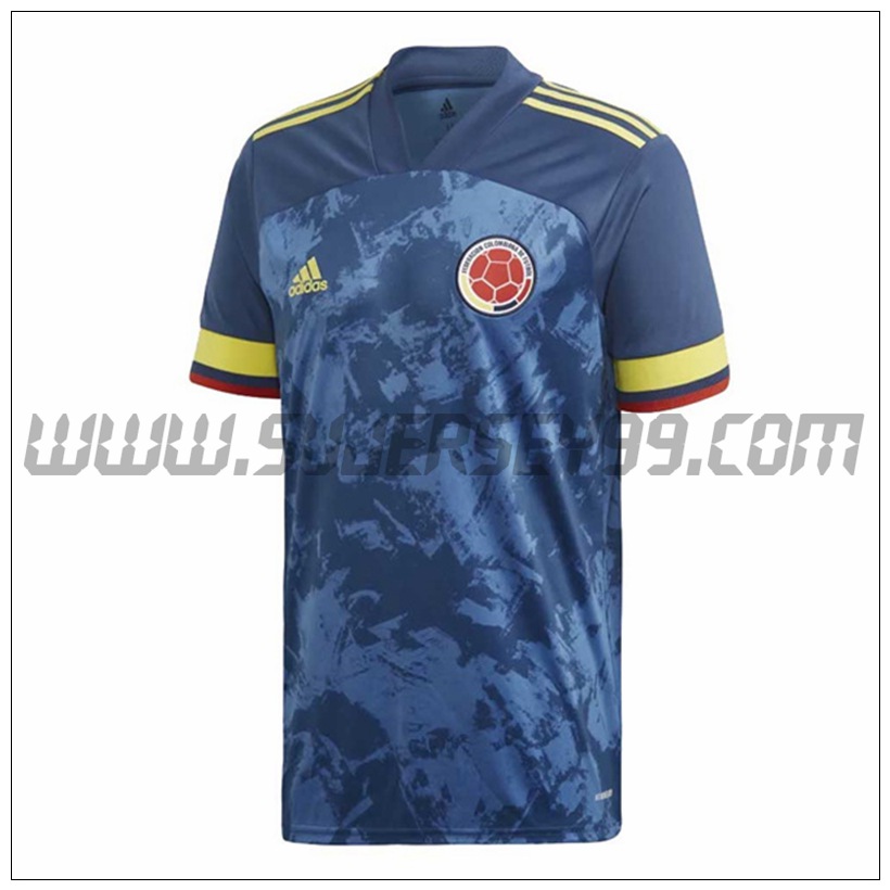 Segunda Camiseta Futbol Colombia 2020/2021