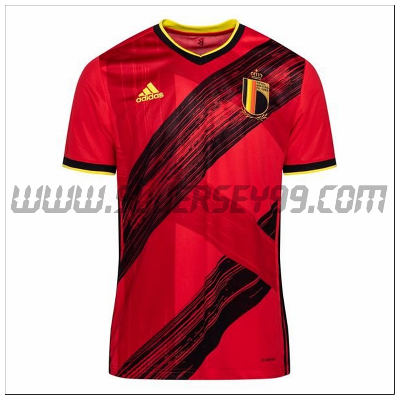 Primera Camiseta Futbol Belgica 2020/2021