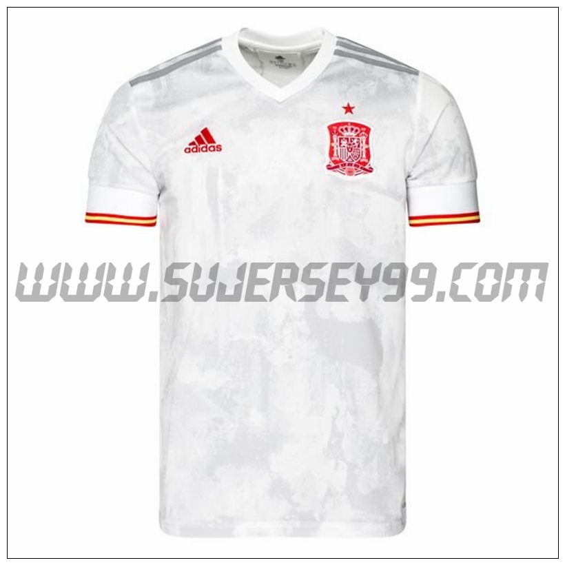 Segunda Camiseta Futbol Espana 2020/2021