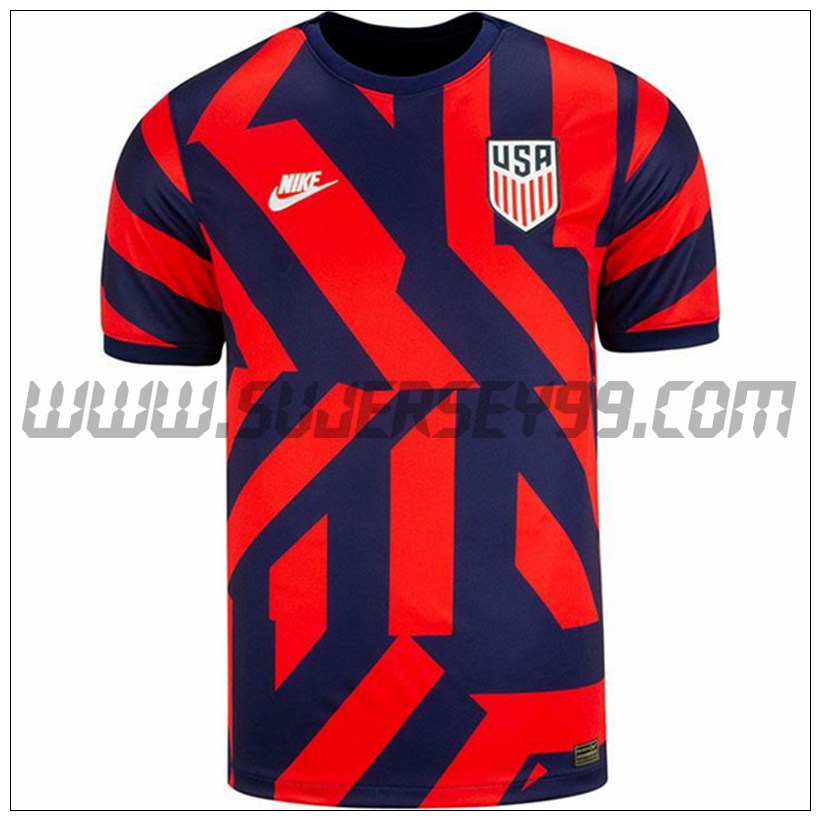 Segunda Camiseta Futbol Estados Unidos 2021 2022