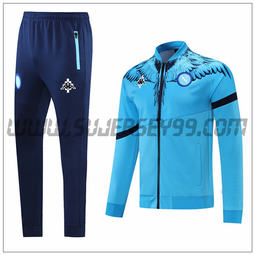 Chandal del SSC Napoles Azul 2021 2022