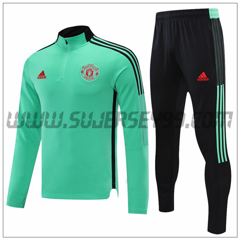 Chandal del Manchester United Verde 2021 2022 -1