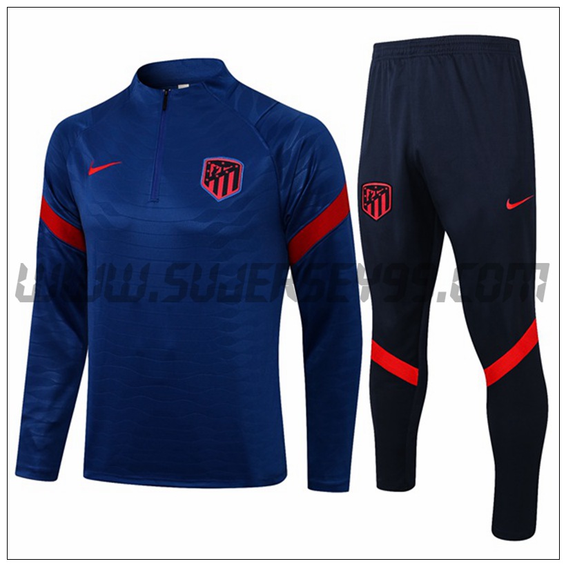 Chandal del Atletico Madrid Azul 2021 2022