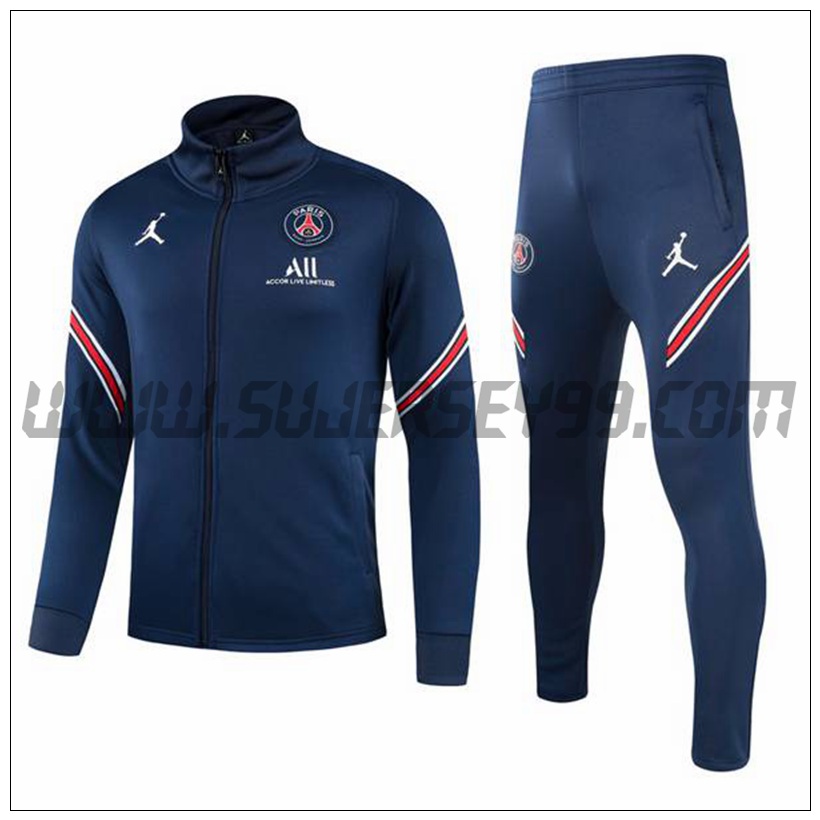 Chaqueta Chandal del PSG Azul 2021 2022