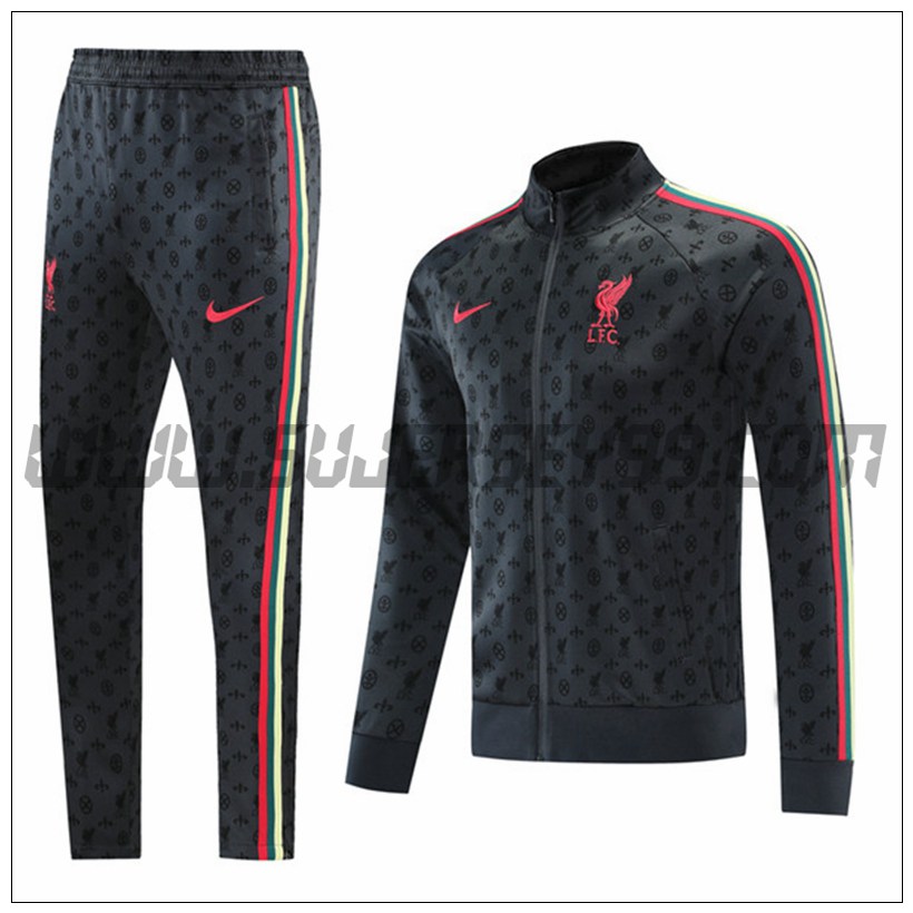 Chaqueta Chandal del FC Liverpool Grise 2021 2022