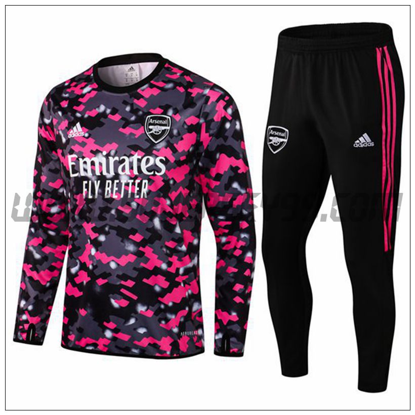 Chandal del Arsenal Gris/Rosa 2021 2022