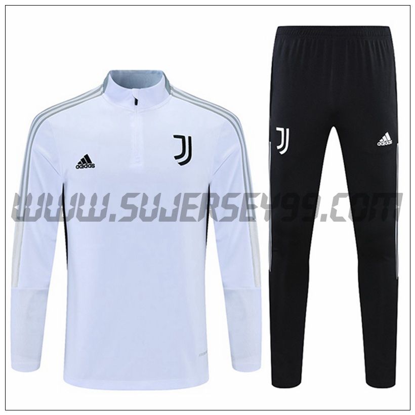 Chandal del Juventus Blanco 2021 2022 -1