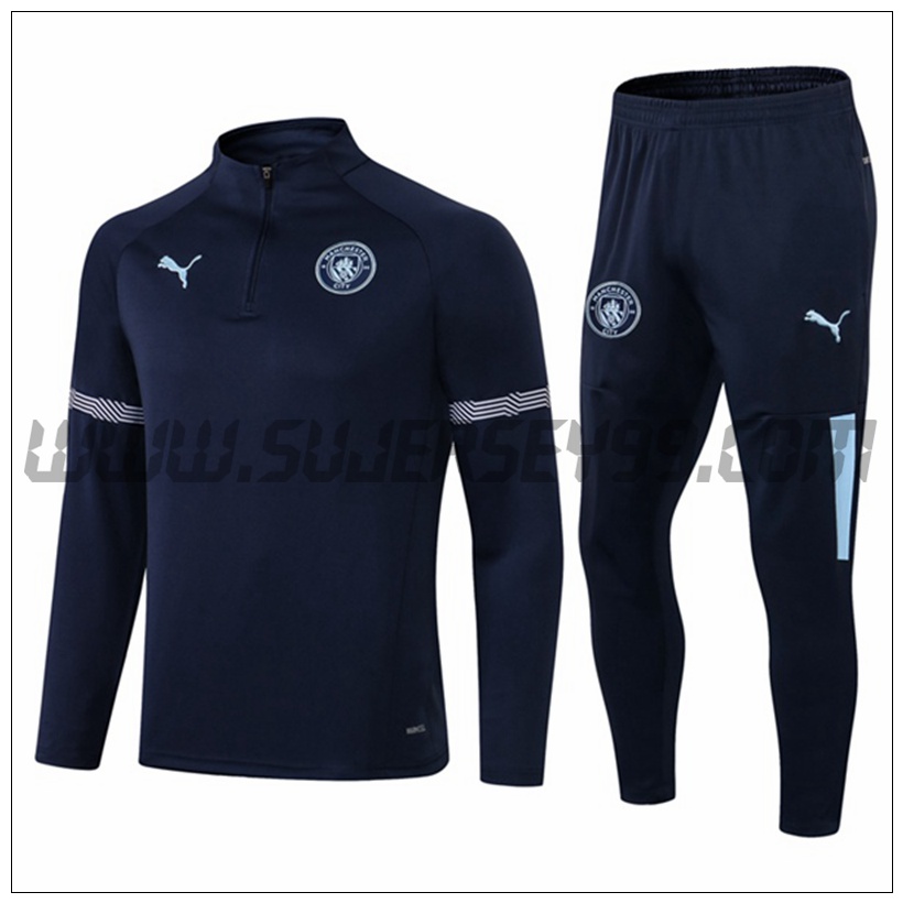 Chandal del Manchester City Azul 2021 2022