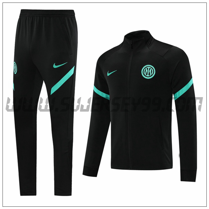 Chaqueta Chandal del Inter Milan Negro 2021 2022 -1