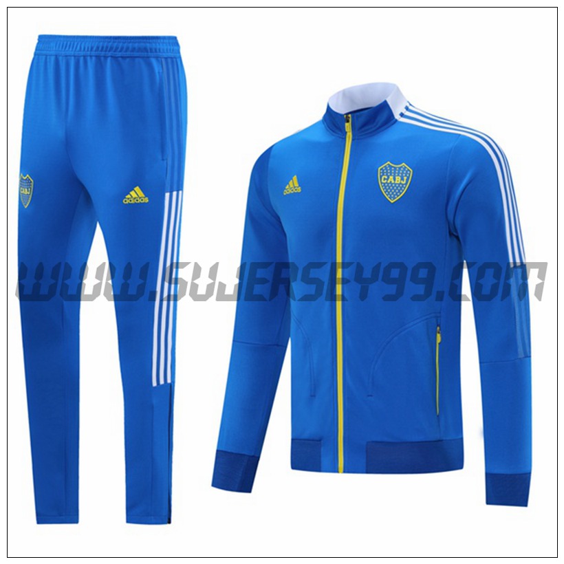 Chaqueta Chandal del Boca JuNegros Azul 2021 2022