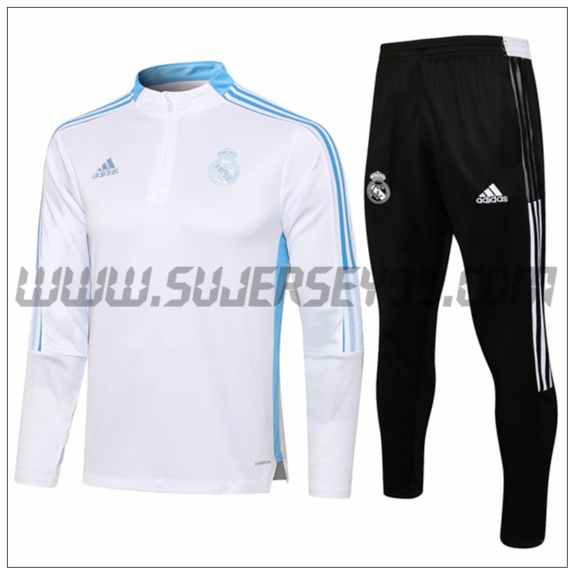 Chandal del Real Madrid Blanco/Azul 2021 2022