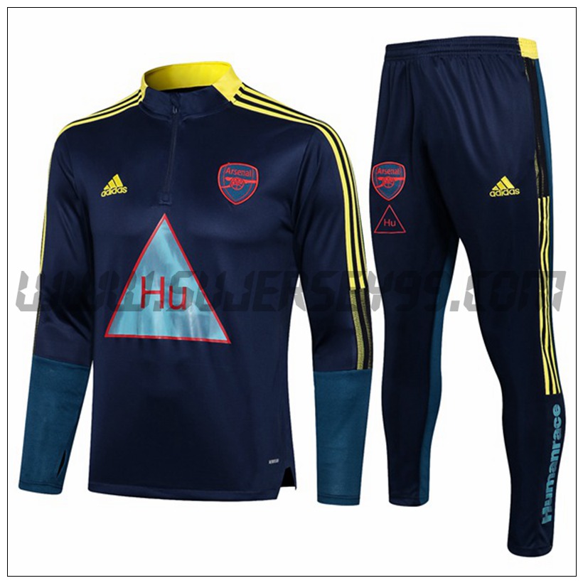 Chandal del FC Arsenal Azul 2021 2022