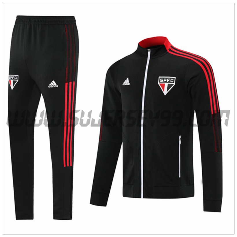 Chaqueta Chandal del Sao Paulo FC Negro 2021 2022